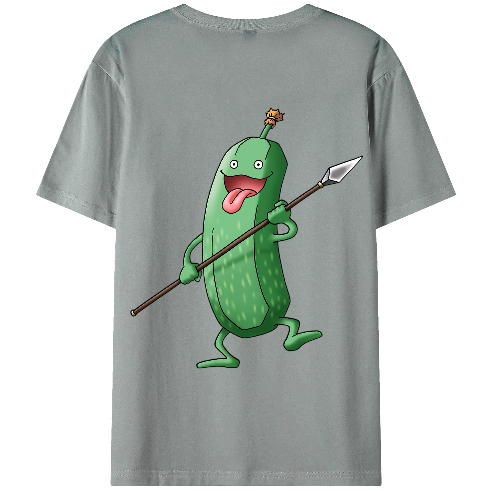 （画像用） ドラゴンクエスト Doragon Kuesuto Dragon Quest 綿100％ メンズ半袖Tシャツ（バックプリント） 通気性